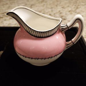 Vintage Paragon Star China - Pink Bone China - Plate and Creamer